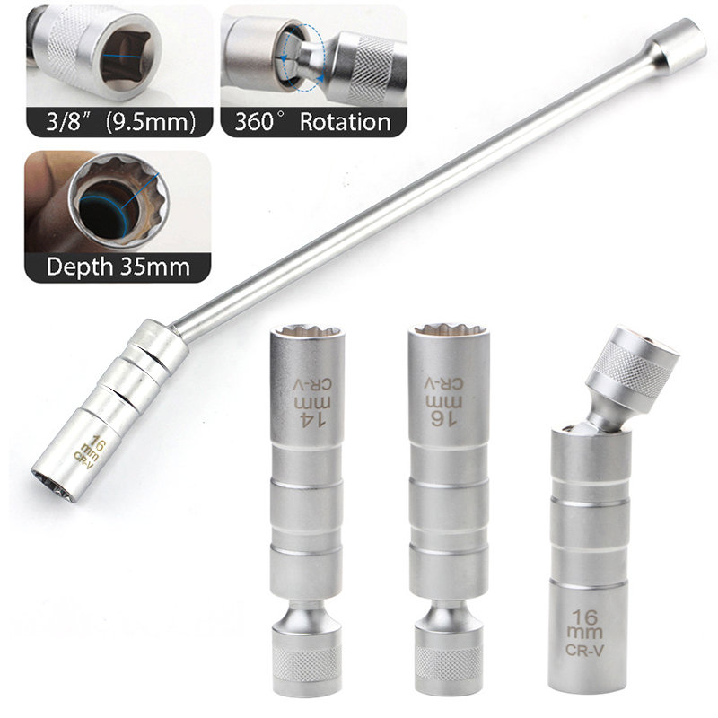 Spark Plug Socket Set - Llave de tubo para bujía de