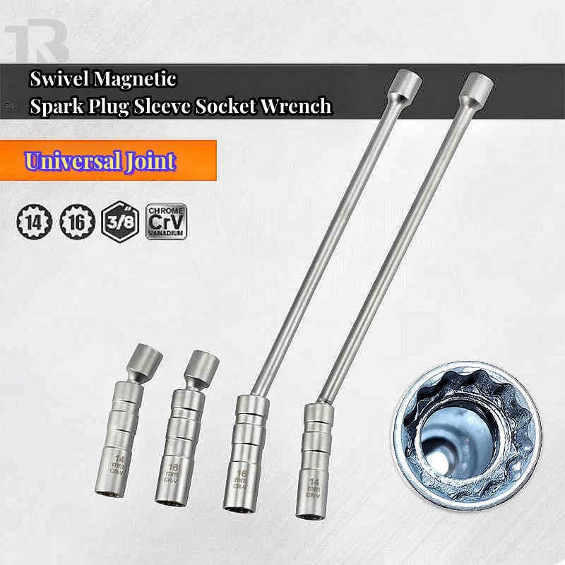 2026 Llave de vaso magnética g - Spark Plug Socket Set reseña y precio