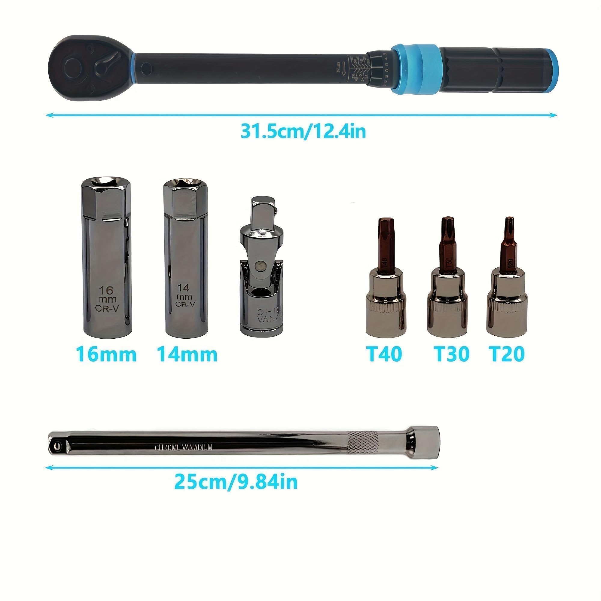 Juego de 8 llaves de bujías de - Spark Plug Socket Set reseña y precio
